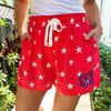 Monogram Red Stars Shorts