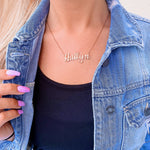 Say My Name Nameplate Necklace
